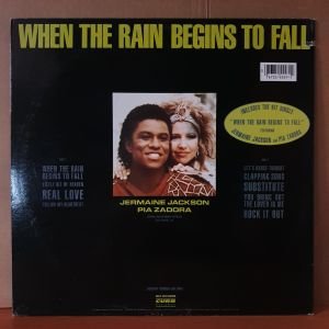 PIA ZADORA - WHEN THE RAIN BEGINS TO FALL (1985) - LP 2.EL PLAK