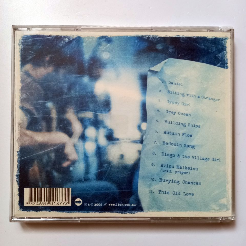 LIOR – DOORWAYS OF MY MIND / LIVE AT THE NSC (2006) - CD 2.EL