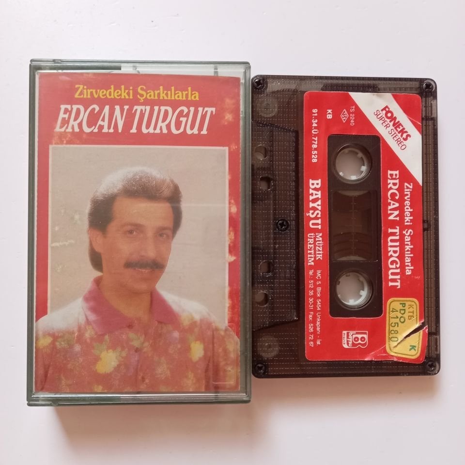 ERCAN TURGUT - ZİRVEDEKİ ŞARKILARLA (1991) - KASET 2.EL