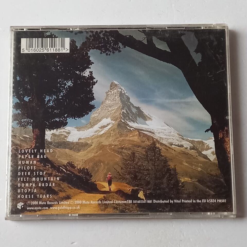 GOLDFRAPP – FELT MOUNTAIN (2000) - CD REISSUE 2.EL