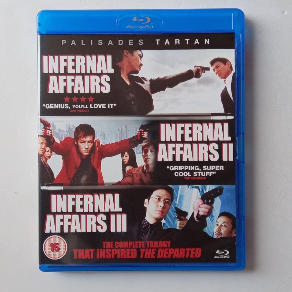 INFERNAL AFFAIRS TRILOGY - ANTHONY CHAU-SANG WONG, ERIC TSANG - 3 DİSK BLU-RAY 2.EL
