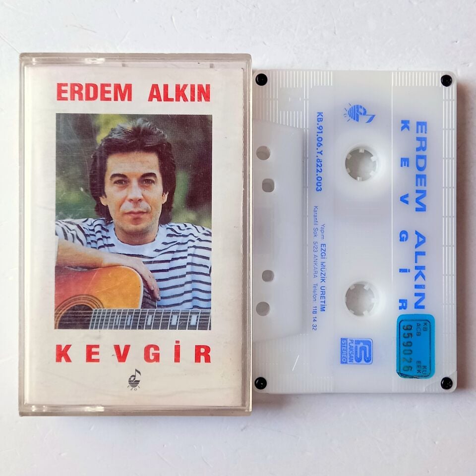 ERDEM ALKIN – KEVGİR (1992) - KASET 2.EL