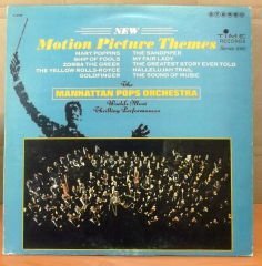 MOTION PICTURES THEMES MANHATTAN POPS LP 2.EL