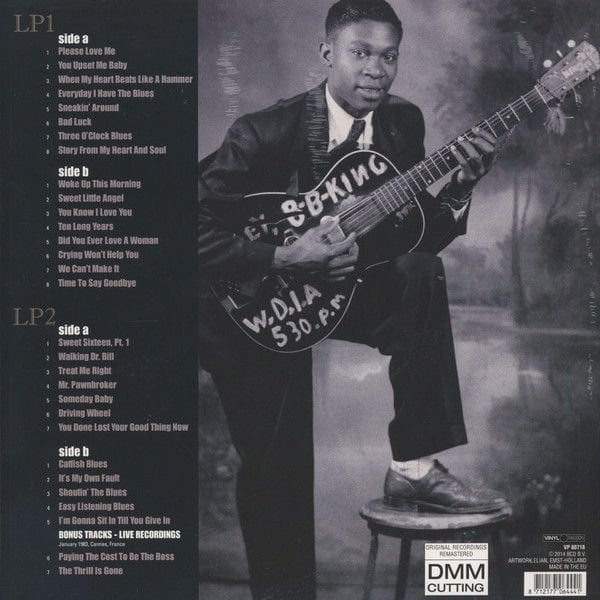 B.B.KING - SIGNATURE COLLECTION (2014) - 2LP COMPILATION BLUES SIFIR PLAK