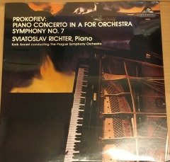 PROKOFIEV PIANO CONCERTO SYMPHONY NO.7 SVIATOSLAV RICHTER SIFIR PLAK