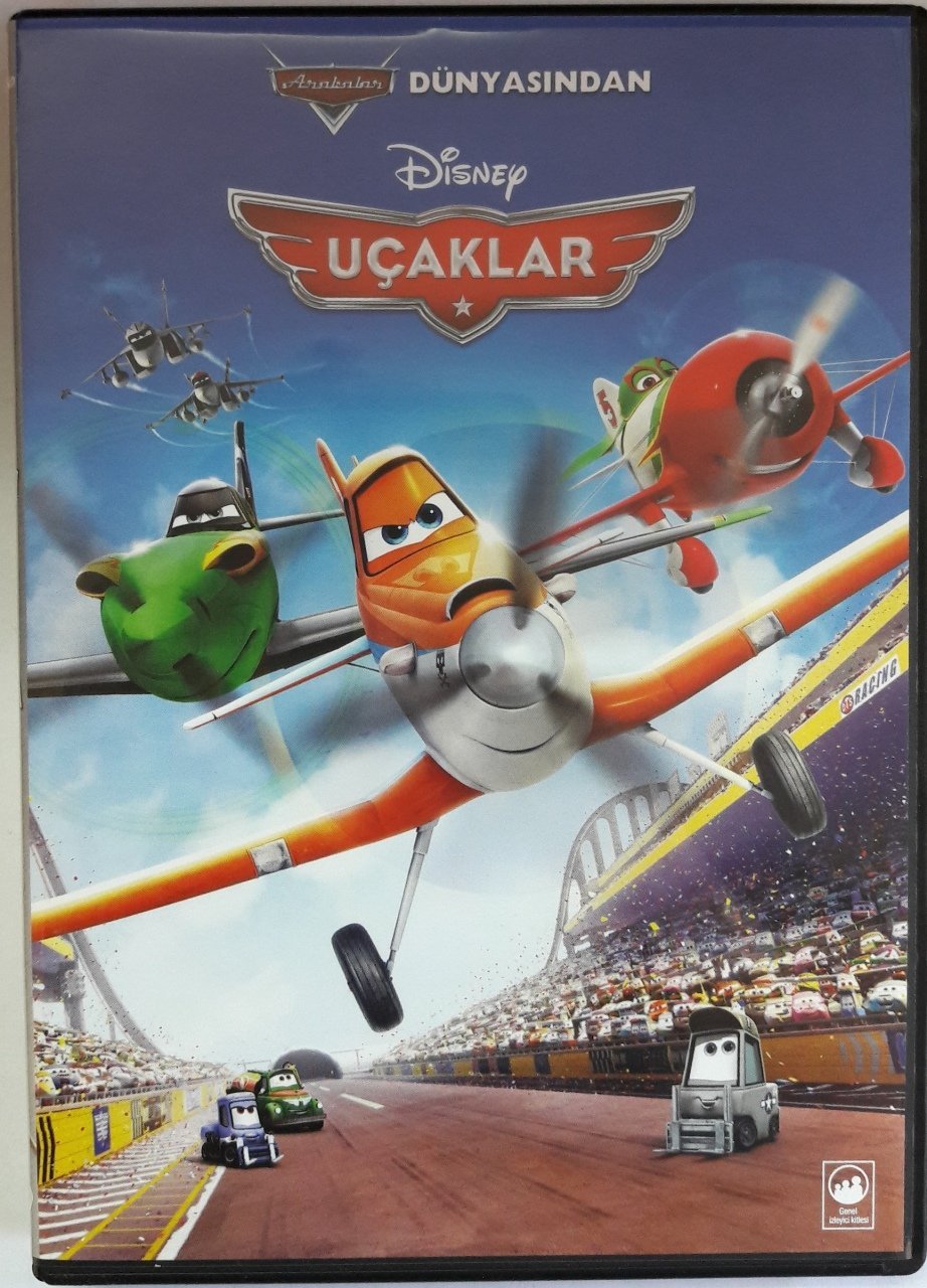 UÇAKLAR - PLANES - DISNEY ANİMASYONU - DVD 2.EL