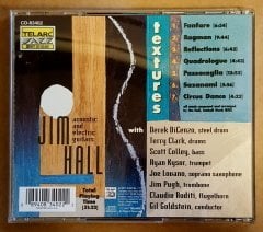 JIM HALL - TEXTURES (1997) - CD TELARC 2.EL