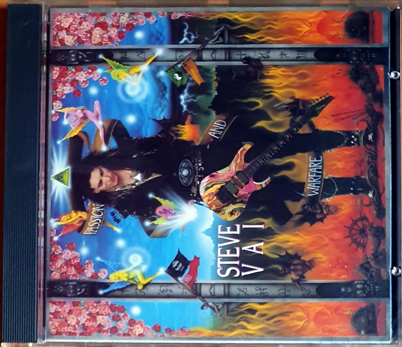STEVE VAI - PASSION AND WARFARE (1990) - CD RELATIVITY 2.EL
