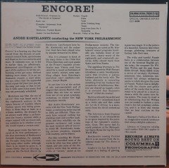 ANDRE KOSTELANETZ - ENCORE! - PLAK 2.EL