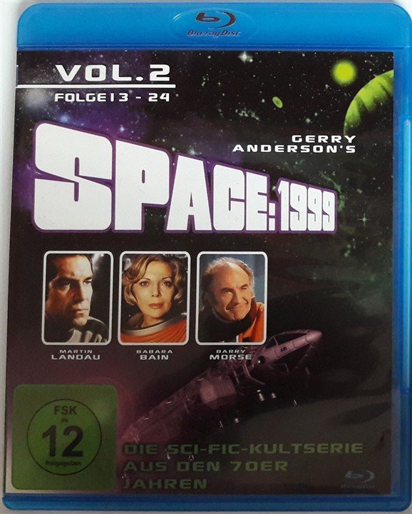 SPACE:1999 VOL.2 13-24 - GERRY ANDERSON - BLU-RAY 2.EL TR ALTYAZI YOKTUR