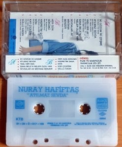 NURAY HAFİFTAŞ - ATILMAZ SEVDA (1991) - KASET 2.EL