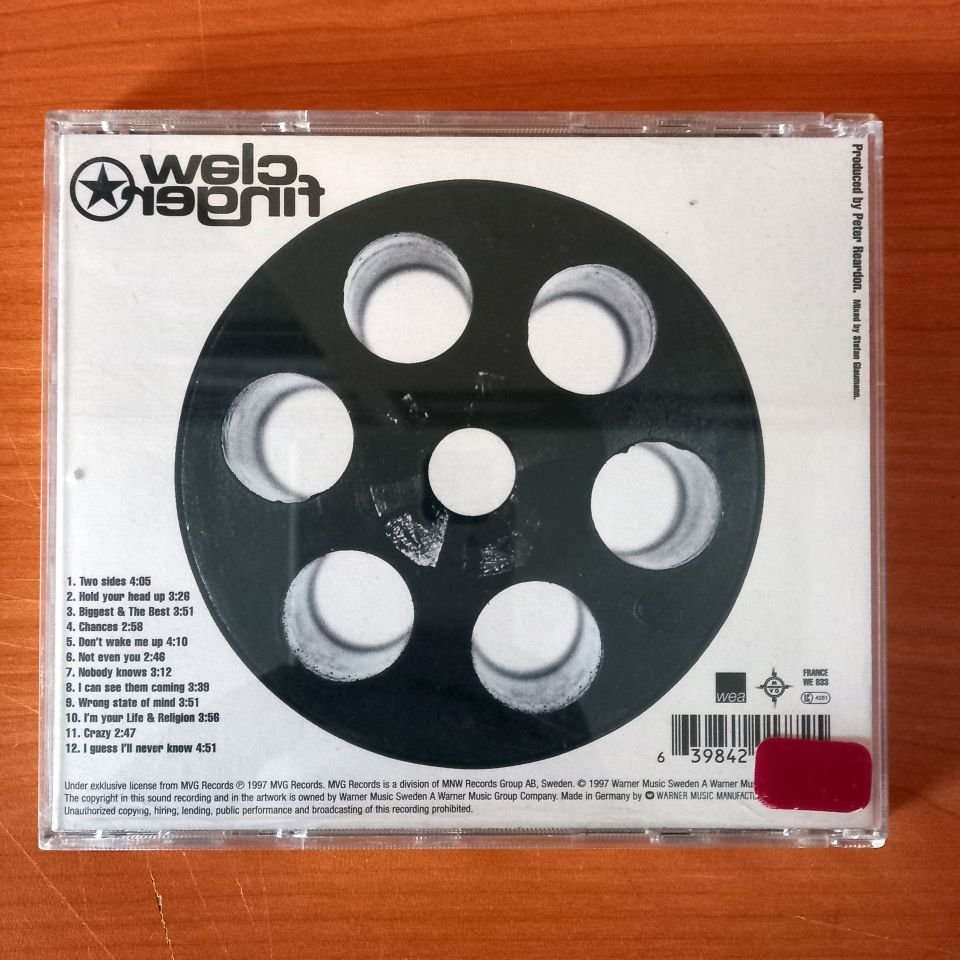CLAWFINGER – CLAWFINGER (1997) - CD 2.EL