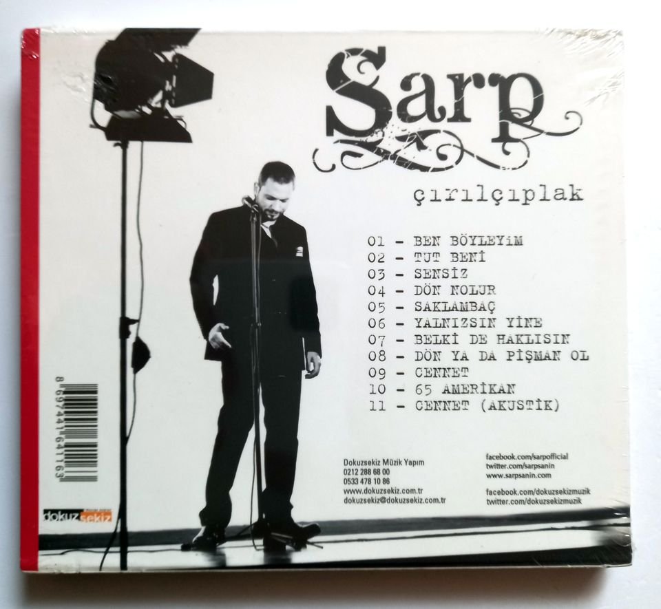 SARP - ÇIRILÇIPLAK (2013) - CD SIFIR
