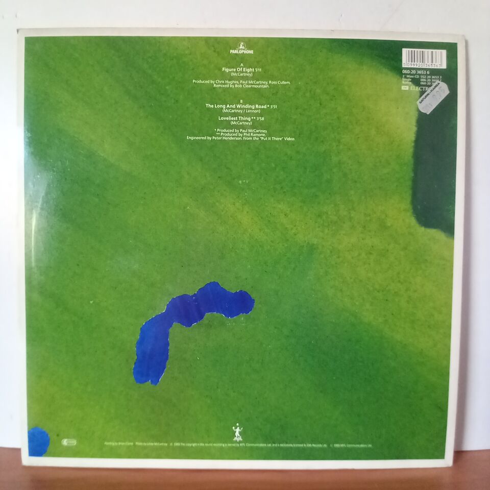 PAUL MCCARTNEY – FIGURE OF EIGHT (1989) - 12'' MAXI SINGLE 2.EL PLAK