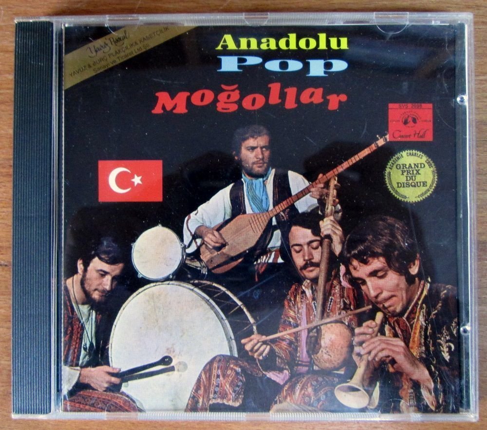 MOĞOLLAR - ANADOLU POP - 1995 CD 2.EL