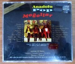 MOĞOLLAR - ANADOLU POP - 1995 CD 2.EL