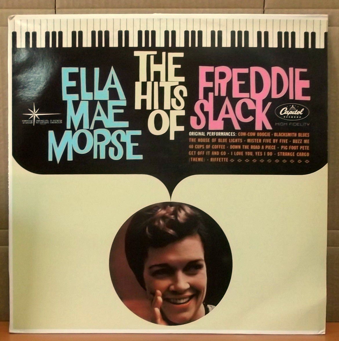 ELLA MAE MORSE The Hits of Freddie Slack LP 2.EL
