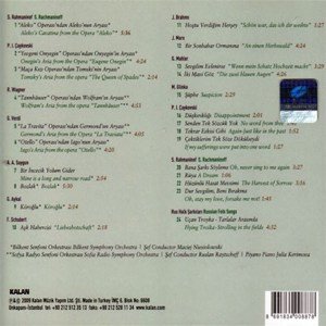 MESUT İKTU - BARİTON / BİLKENT SENFONİ ORKESTRASI, MACIEJ NIESIOLOWSKI, JULIA KERIMOVA (2009) KALAN MÜZİK CD SIFIR