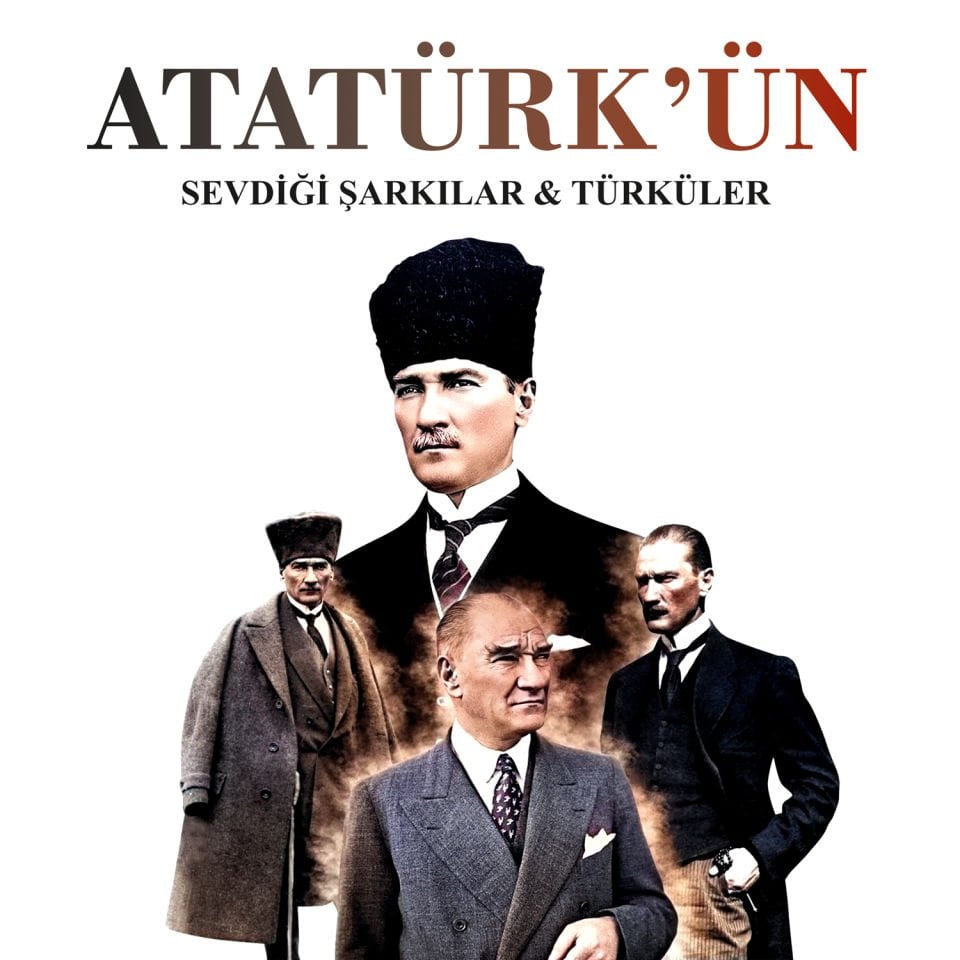 ATATÜRK'ÜN SEVDİĞİ ŞARKILAR (& TÜRKÜLER) - LINDA ÇANDIR OĞUZ TURGUTGENÇ (2015) - LP 2024 YENİ KAPAK SIFIR PLAK