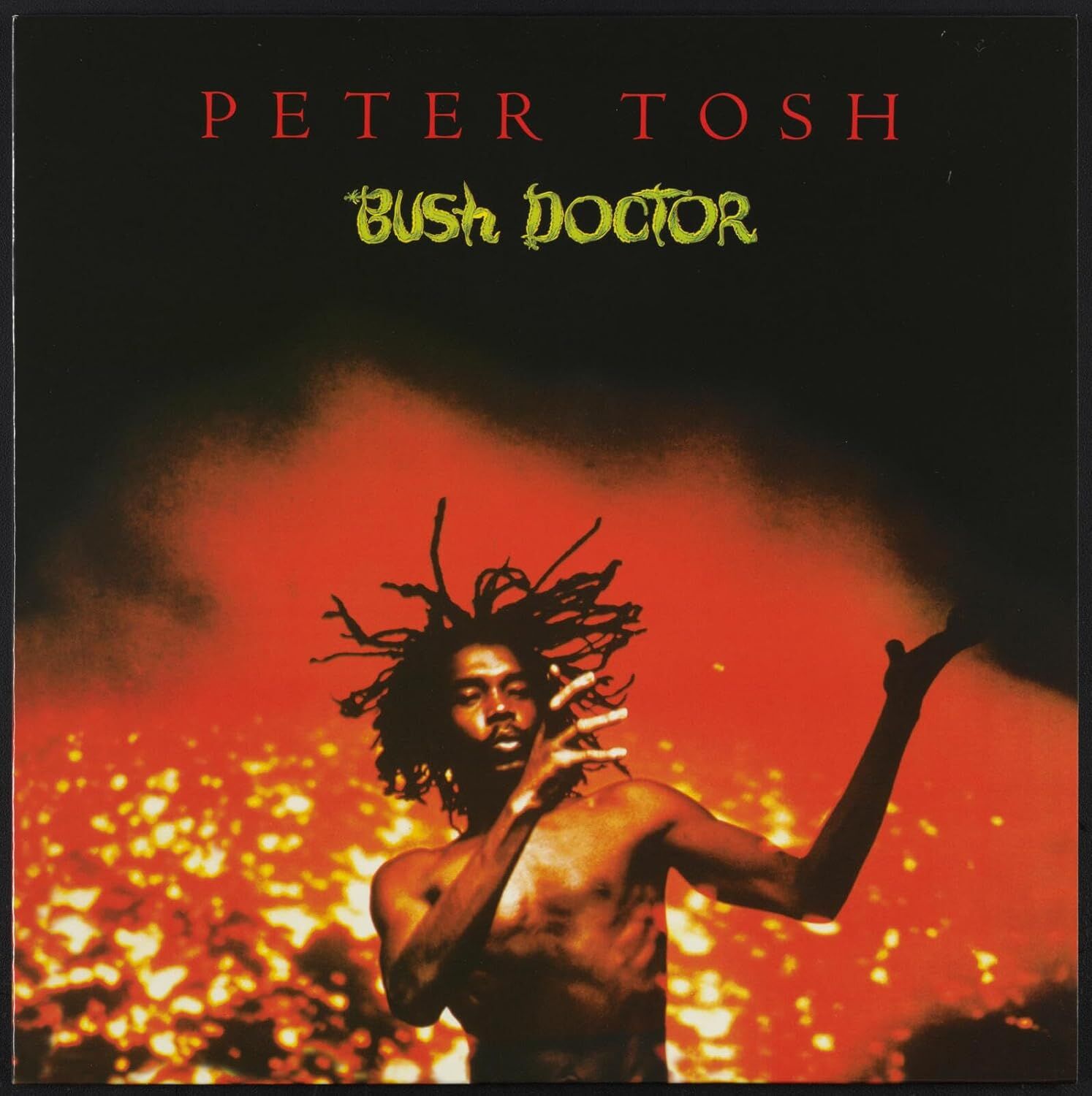 PETER TOSH - BUSH DOCTOR (1978) - LP RED COLOURED 2024 EDITION SIFIR PLAK