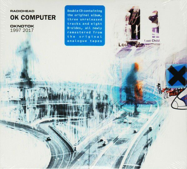 RADIOHEAD – OK COMPUTER OKNOTOK 1997 2017 (2017) - 2CD DIGISLEEVE AMBALAJINDA SIFIR