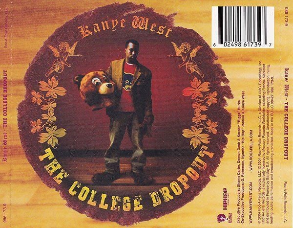 KANYE WEST - THE COLLEGE DROPOUT (2004) - CD JEWEL CASE AMBALAJINDA SIFIR