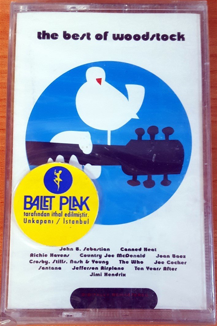 WOODSTOCK - THE BEST OF WOODSTOCK CASSETTE MADE IN GERMANY ''NEW''