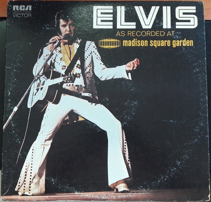 ELVIS PRESLEY - MADISON SQUARE GARDEN (1972) - 2.EL PLAK