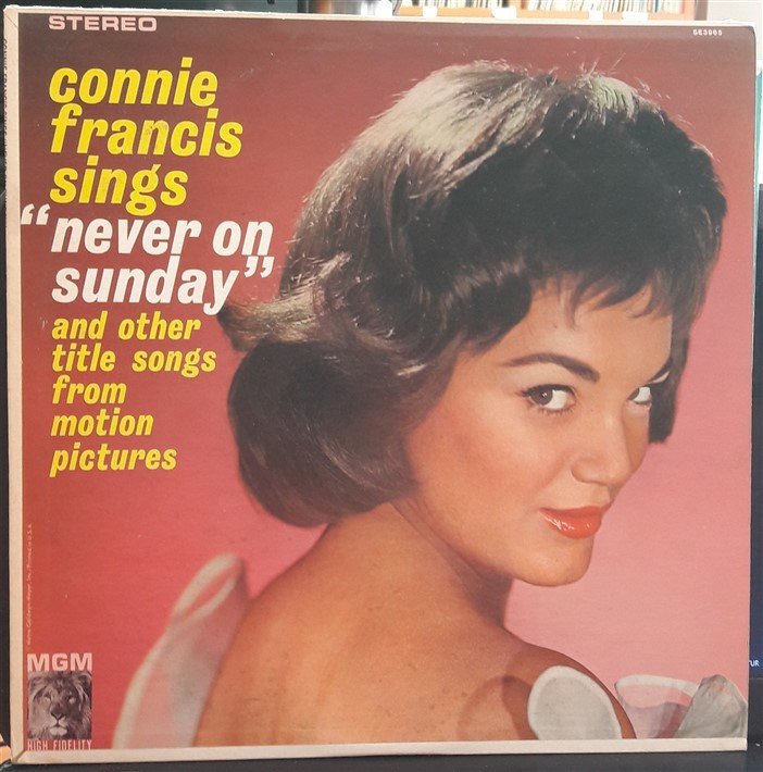 CONNIE FRANCIS - SINGS NEVER ON SUNDAY - 2.EL PLAK