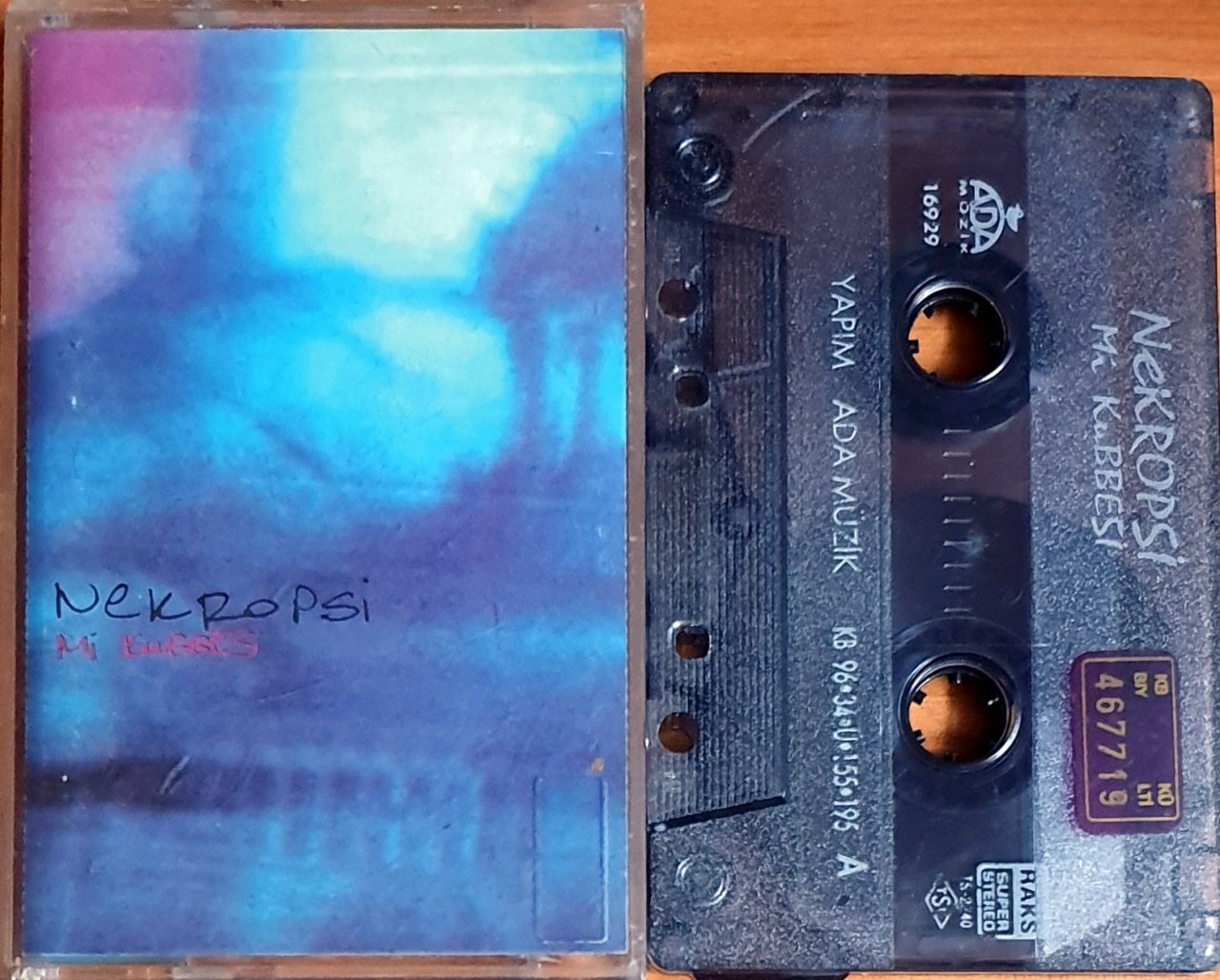 NEKROPSİ - Mİ KUBBESİ (1996) - KASET ADA MÜZİK 2.EL
