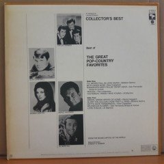 BEST OF THE GREAT POP-COUNTRY FAVORITES - LP 2.EL PLAK