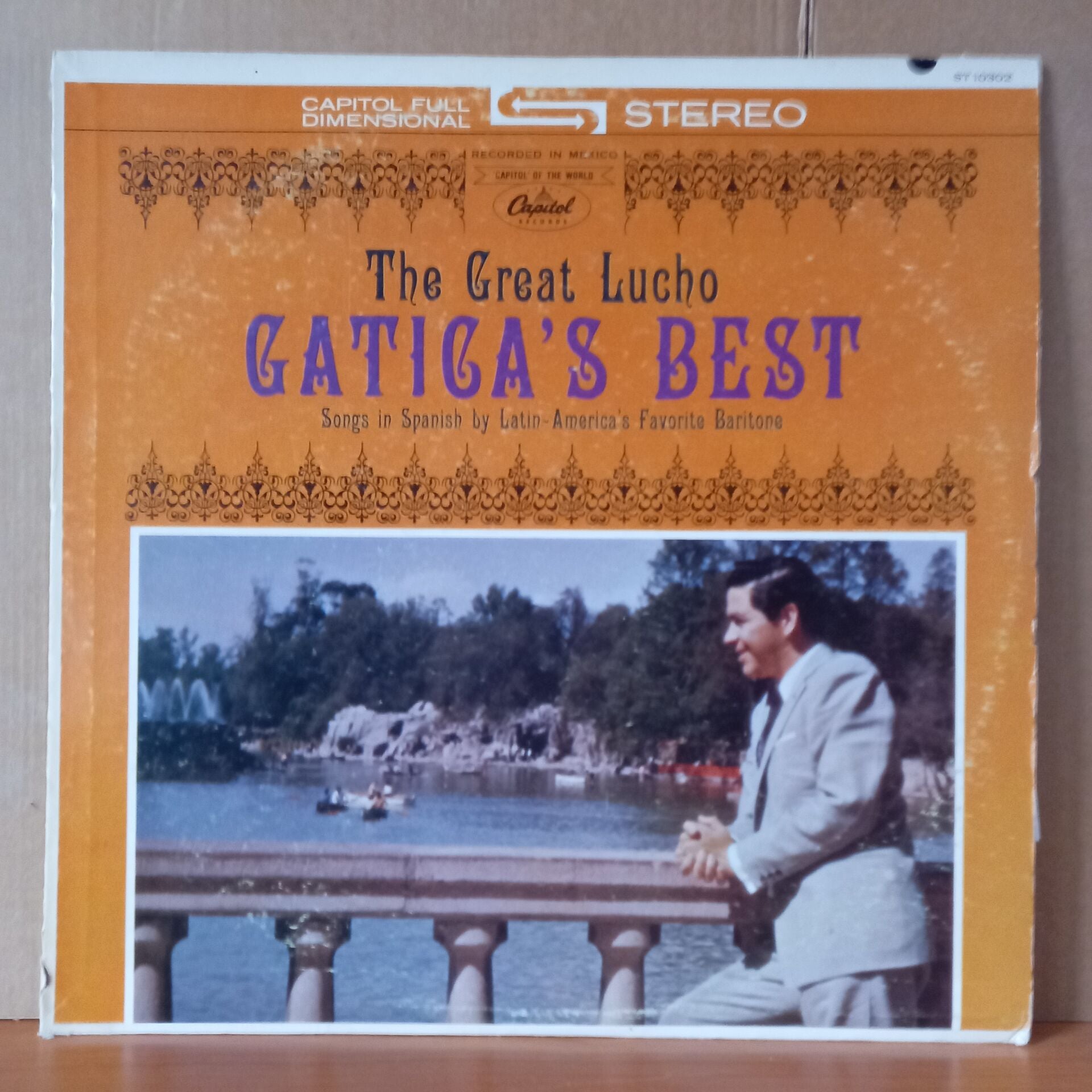 LUCHO GATICA – GATICA'S BEST (1967) - LP 2.EL PLAK