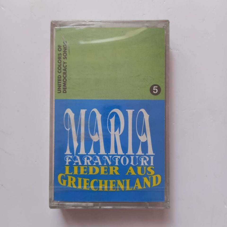 MARIA FARANTOURI - LIEDER AUS GRIECHENLAND (1993) - KASET SIFIR