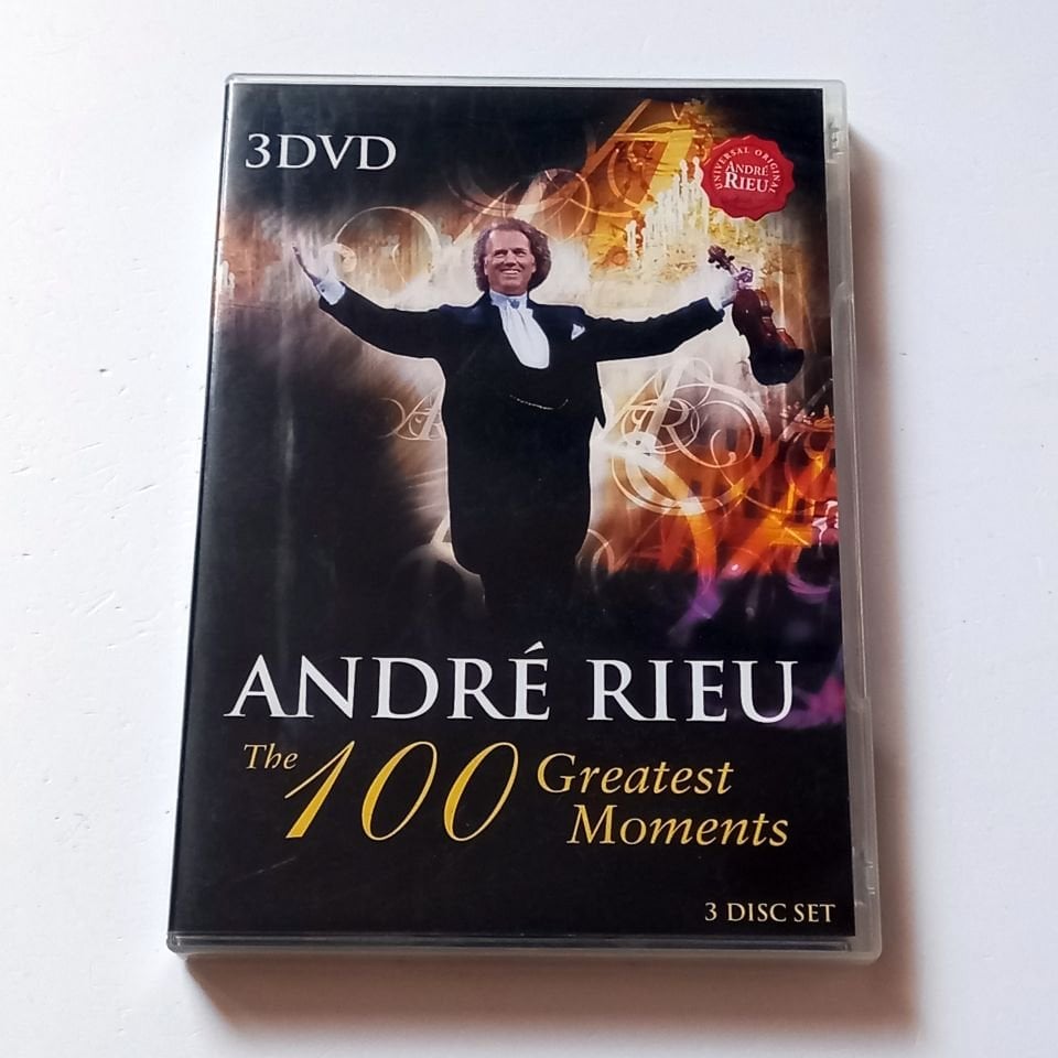 ANDRE RIEU - THE 100 GREATEST MOMENTS - DVD 3 DİSK 2.EL