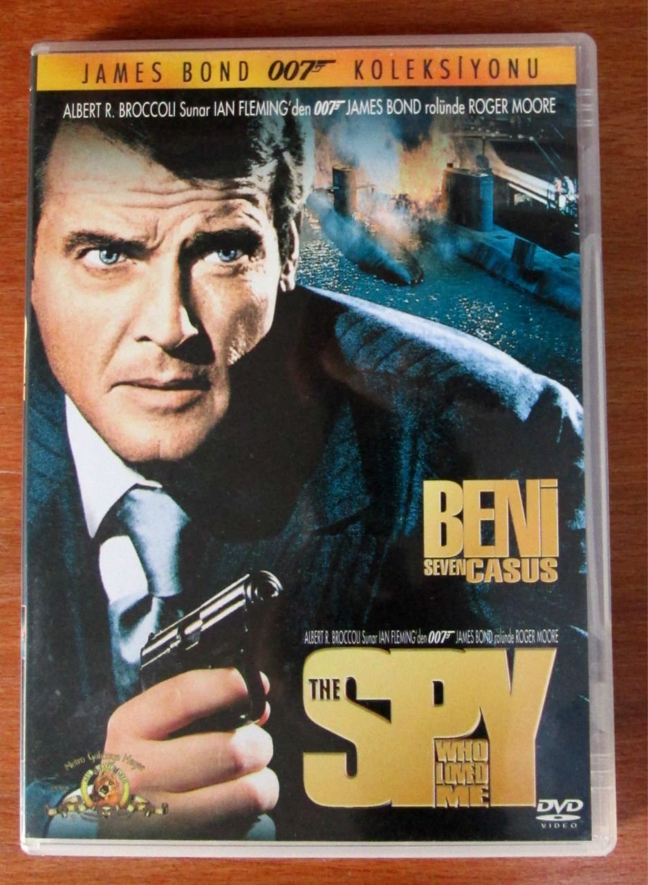 007 JAMES BOND THE SPY WHO LOVED ME - BENİ SEVEN CASUS - ROGER MOORE - DVD 2.EL
