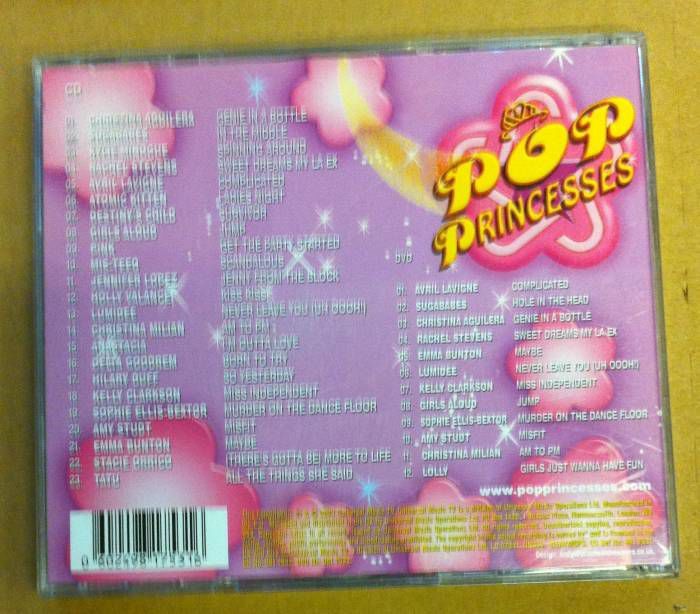 POP PRINCESSES AVRIL LOPEZ PINK KYLIE.. 2CD 2.EL