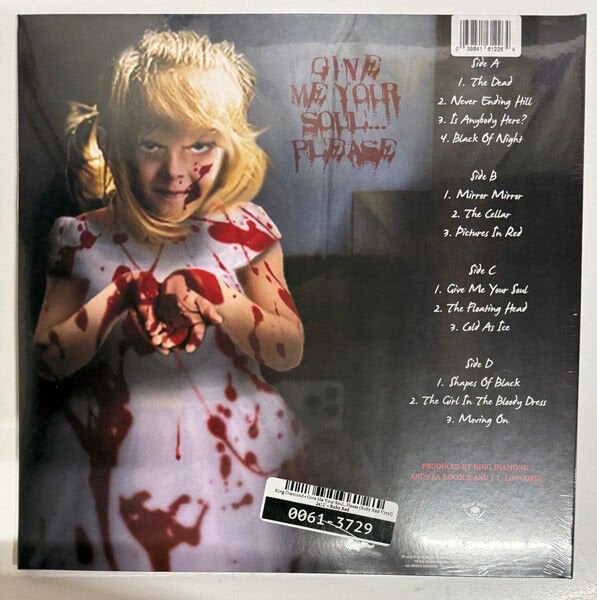 KING DIAMOND - GIVE ME YOUR SOUL ... PLEASE (2007) - 2LP 2024 STEEL BLUE GREY MARBLED COLOURED EDITION SIFIR PLAK