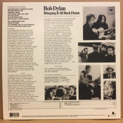 BOB DYLAN - BRINGING IT ALL BACK HOME (1965) 2015 REISSUE 180 GR MONO 2.EL PLAK