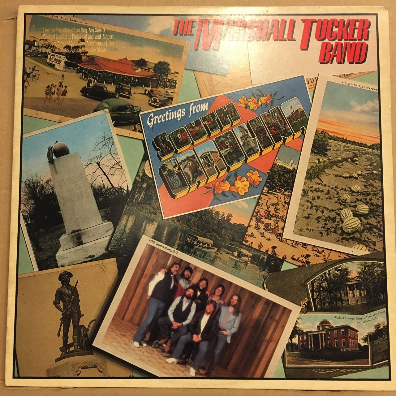 MARSHALL TUCKER BAND - GREETING FROM SOUTH CAROLINA (1983) 2.EL 2PLAK