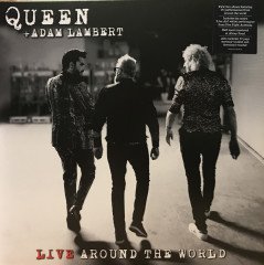 QUEEN & ADAM LAMBERT - LIVE AROUND THE WORLD (2020) - 2LP RED COLOURED VINYL SIFIR PLAK
