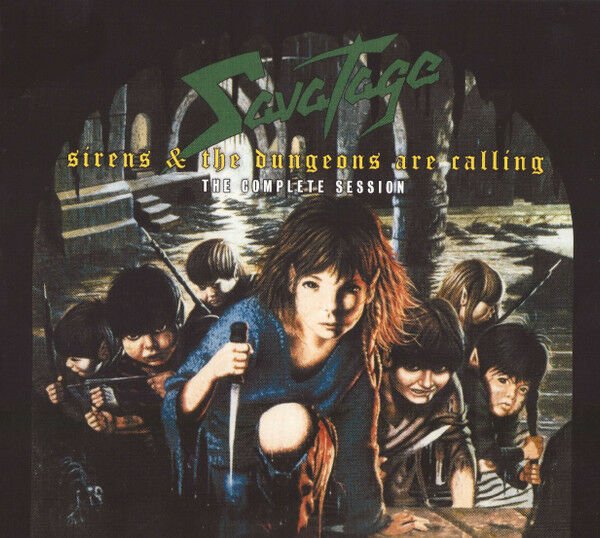 SAVATAGE – SIRENS & THE DUNGEONS ARE CALLING - THE COMPLETE SESSION (1988) DIGIPAK CD SIFIR