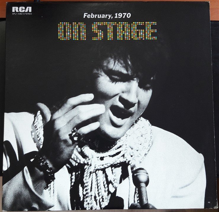 ELVIS PRESLEY - ON STAGE FEBRUARY,1970 (1970) - 2.EL PLAK