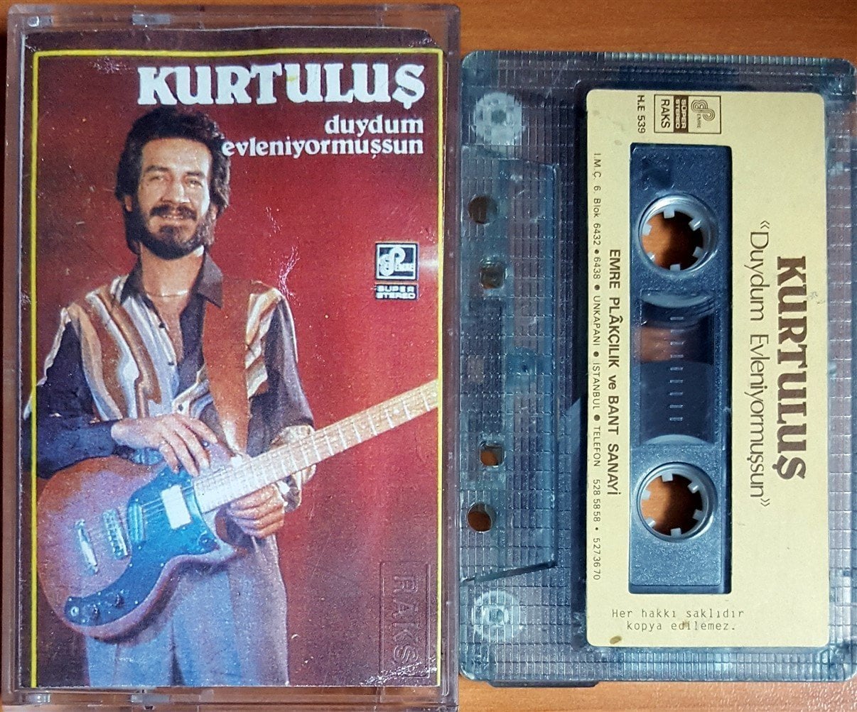KURTULUŞ - DUYDUM EVLENİYORMUŞSUN / EMRE KASET 2.EL