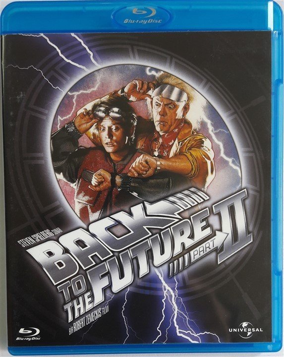 BACK TO THE FUTURE PART II - GELECEĞE DÖNÜŞ 2 - MICHAEL J. FOX - CHRISTOPHER LLOYD - ROBERT ZEMECKIS - BLU-RAY 2.EL