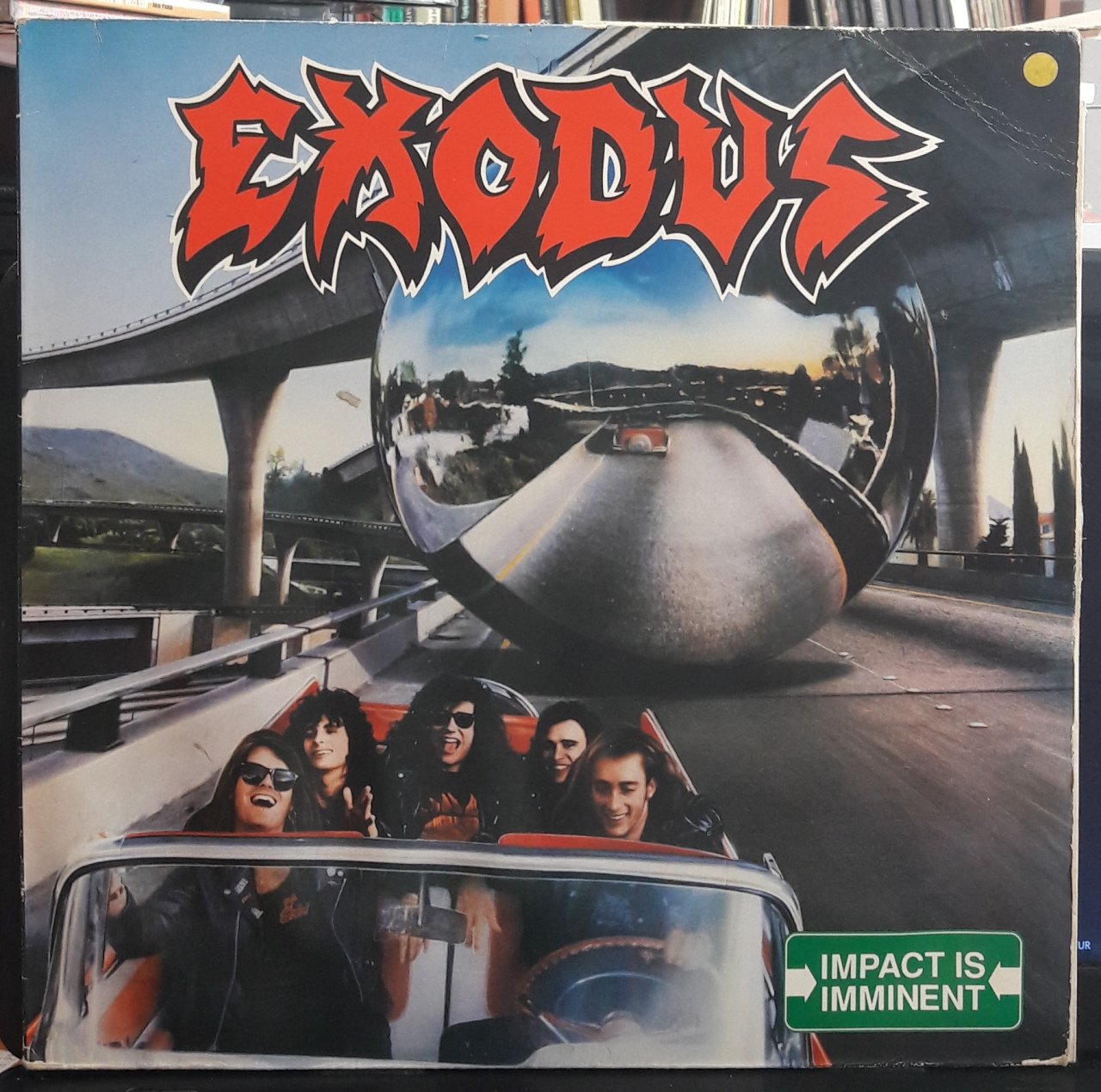 EXODUS - IMPACT IS IMMINENT (1990) - PLAK 2.EL