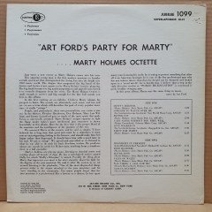 MARTY HOLMES OCTETTE - ART FORD'S PARTY FOR MARTY - LP 2.EL PLAK