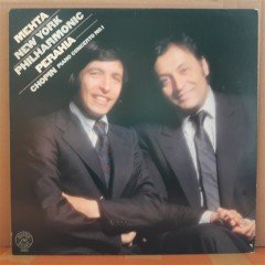 CHOPIN: PIANO CONCERTO NO.1, PERAHIA, NEW YORK PHILHARMONIC, MEHTA (1980) - PLAK 2.EL