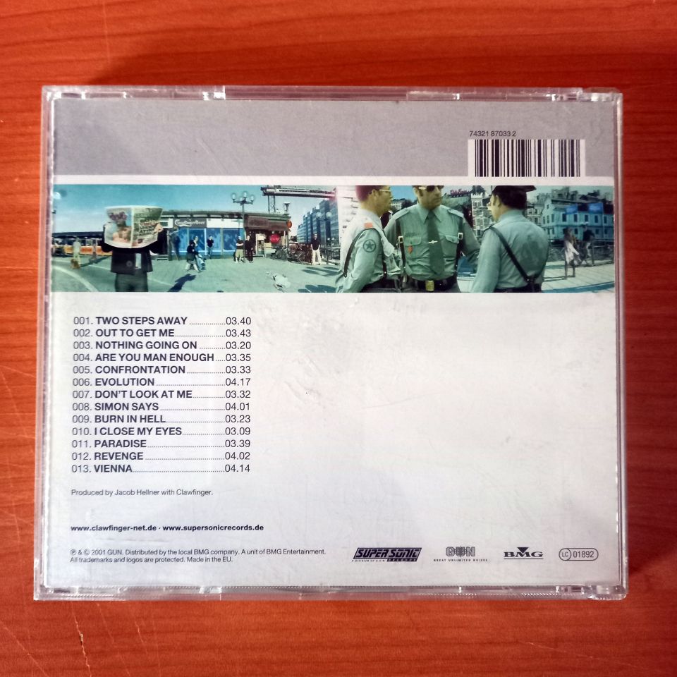 CLAWFINGER – A WHOLE LOT OF NOTHING (2001) - CD 2.EL