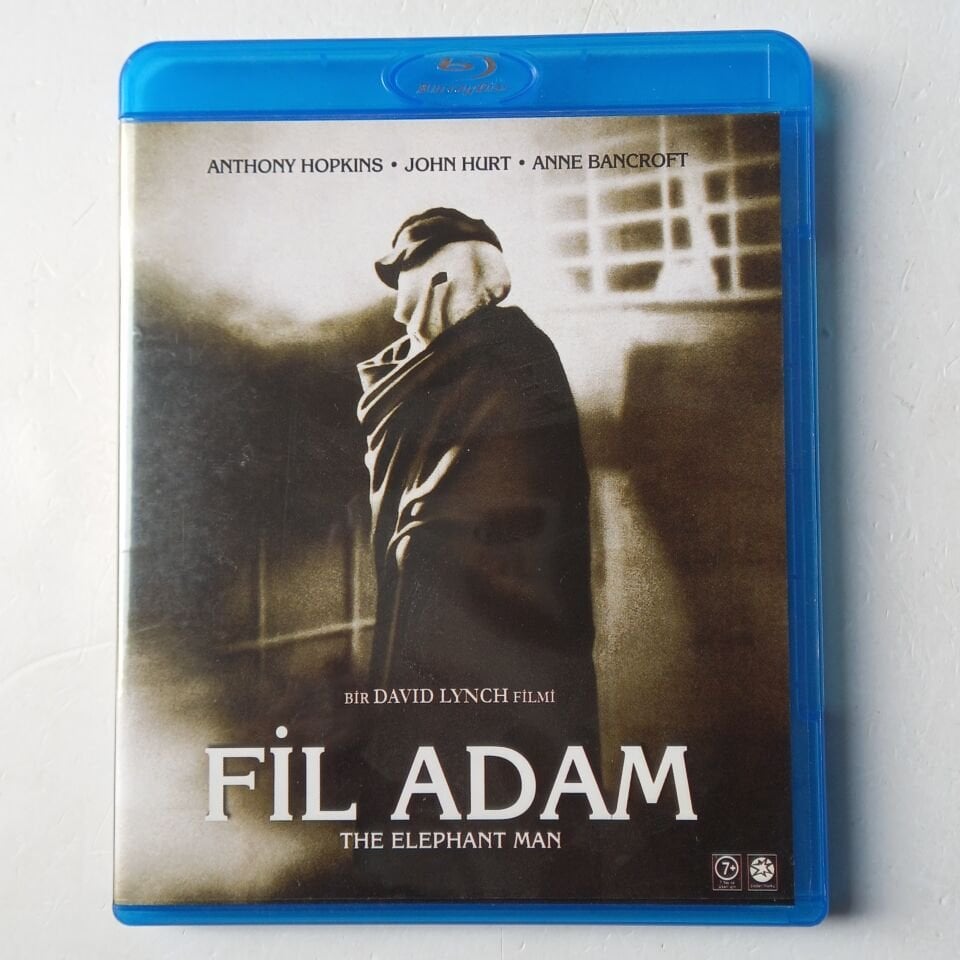 FİL ADAM / THE ELEPHANT MAN - DAVID LYNCH, ANTHONY HOPKINS, JOHN HURT - BLU-RAY 2.EL
