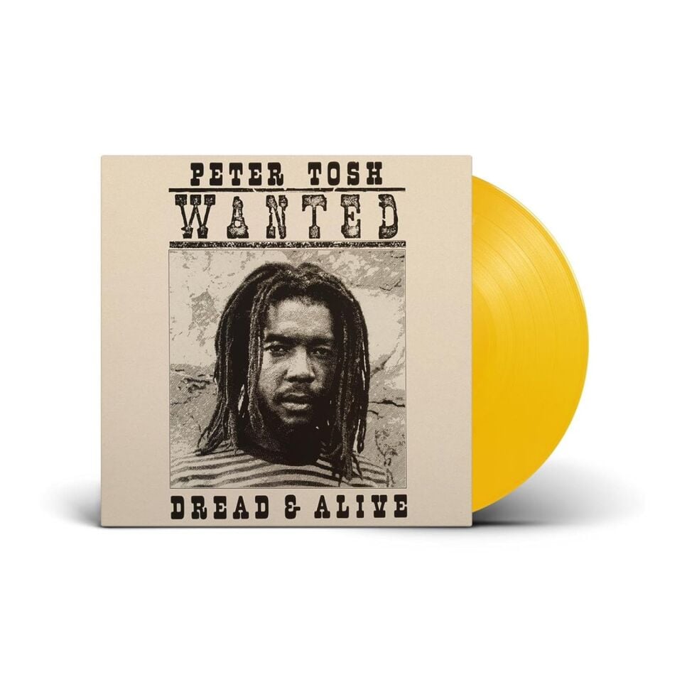 PETER TOSH - WANTED DREAD & ALIVE (1981) - LP YELLOW COLOURED 2025 EDITION SIFIR PLAK